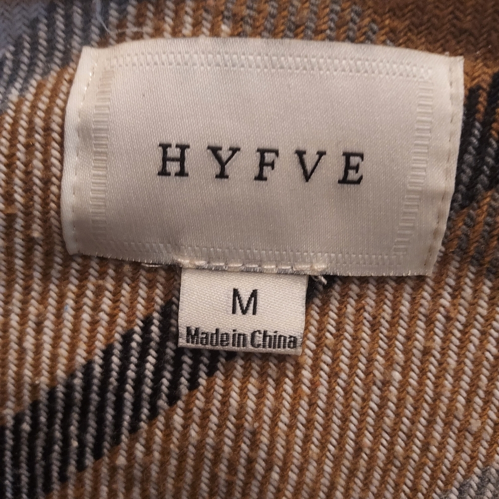 Hyfve Plaid Button-Up Shacket - Picture 2 of 5